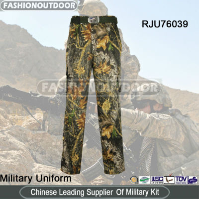 Camo pants Leaves Shape Camouflage Military Uniform