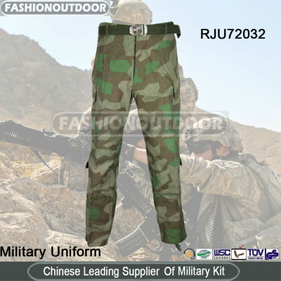 Military Uniform--German Fragments Camouflage Poly / Cotton Twill ACU Pants
