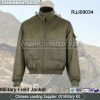 Brown Poly Waterproof Military Field Jacket