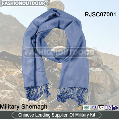 Blue Cotton Shemagh/Scarf