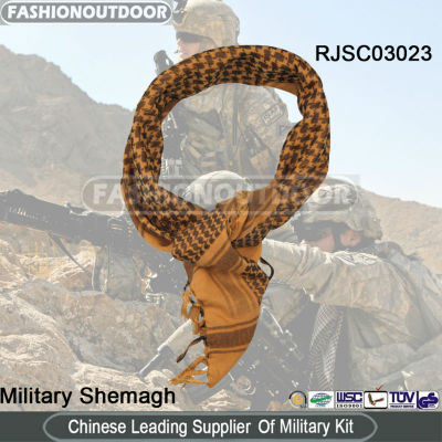 Khaki Cotton Military Desert Shemagh/Scarf