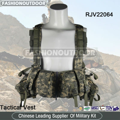 600D Digital Camo Military Tactical Vest
