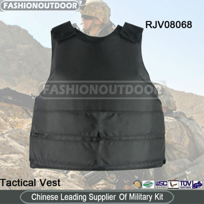 Black Armor Vest Stabproof Tactical Vest