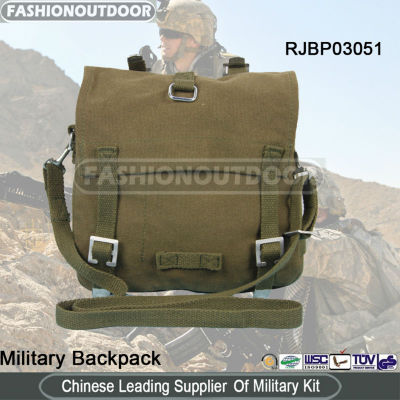 Drab Green Canvas Military Message Bag Army Shoulder Bag