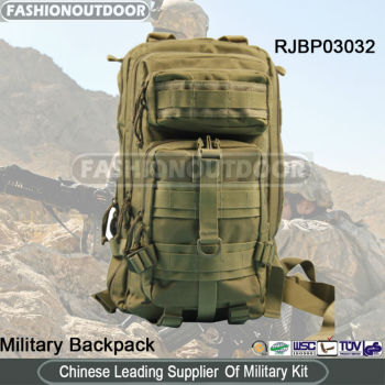 Khaki Military/Tactical Backpack 3P Assault Pack