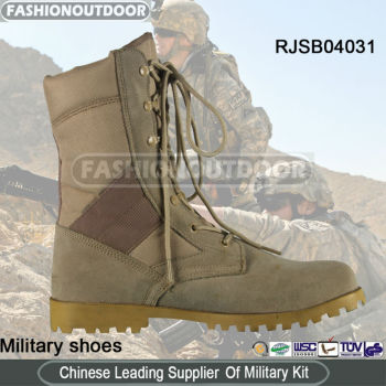 Military Boots - Jungle Boots Desert with Panama Sole(Vibram)