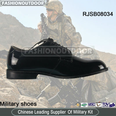 Military Shoes - Senior Officer Leather Shoes with DMS Sole