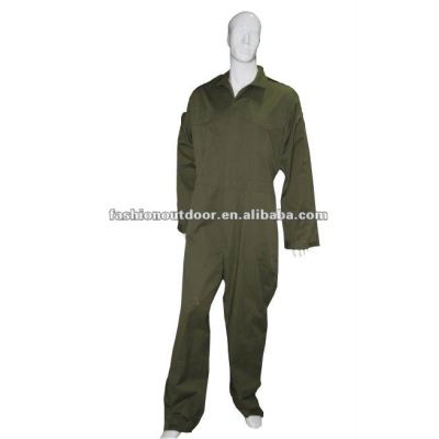 Military uniform olive green