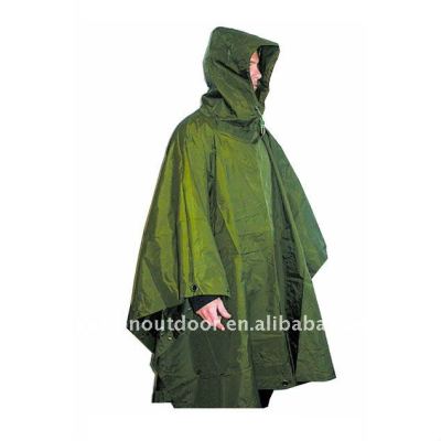 military poncho --British army raincoat,light weight,great water repellency