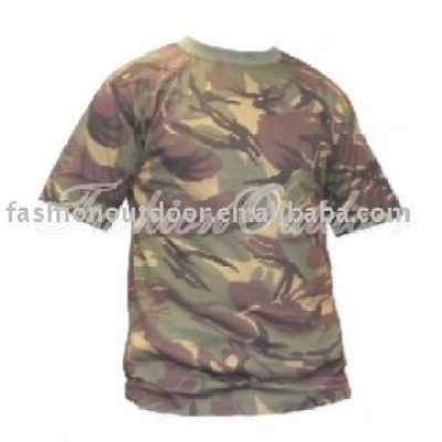 British DPM cotton army T-shirt with round neck