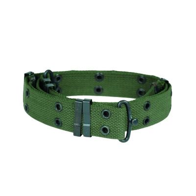 Military belt with velcro