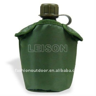 Army Water Bottle- green portable bottle for drink