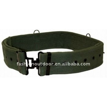 military metal buckle belt