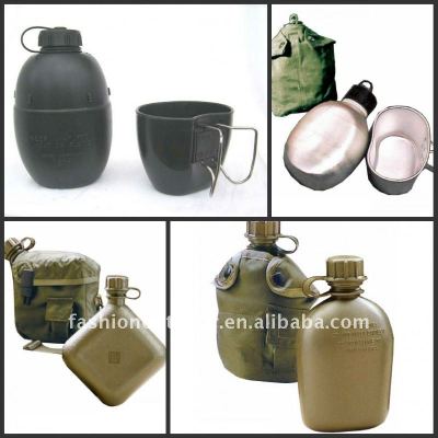 British Army style Water Bottle with cover