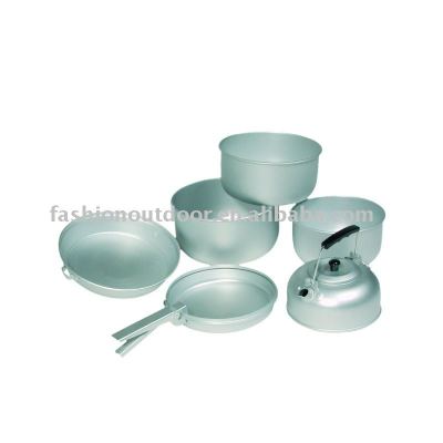 Portable army cooking set for rapid march military equipment