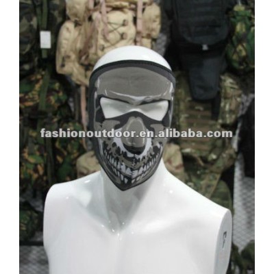 Black disguise military facemask fashion style
