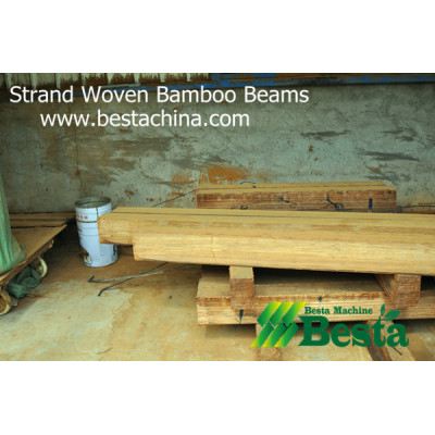 Strand Woven Bamboo Beams Making Machine