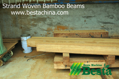 Strand Woven Bamboo Beams Making Machine