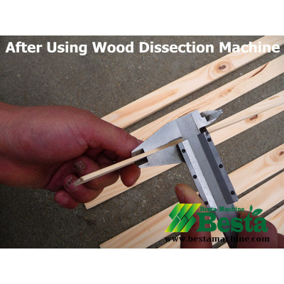 Wood Dissection Machine, Wooden Toothpick Machine