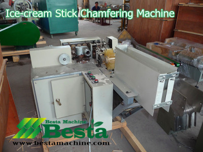 Ice cream Stick Chamfering Machine,  Ice cream stick machine