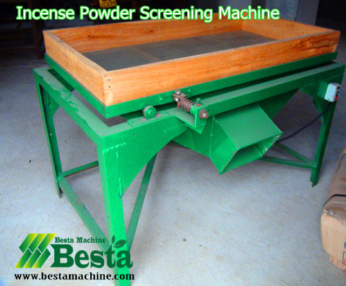 SM-001 Powder Screening Machine, Incense Machine