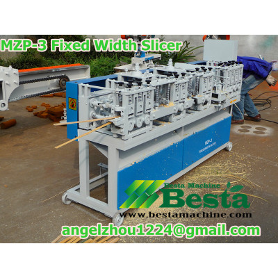 Bamboo Strip Slicing Machine, Fixed Width Slicer (MZP-3)