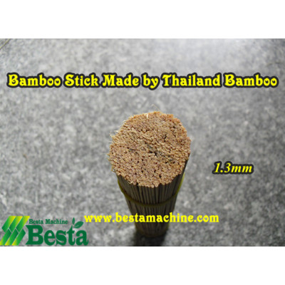 Thailand Bamboo Stick Made by Our Machine