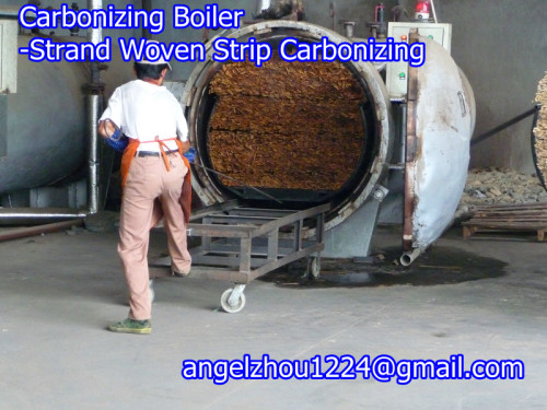 Carboinzing Boiler, Strand Woven Flooring Making Machine