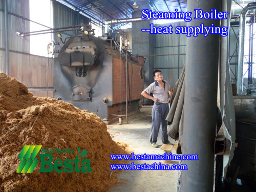 Steaming Boiler, Bamboo Flooring Machine