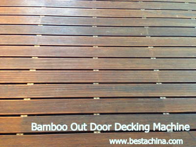 Bamboo Furniture Board, Bamboo Outdoor Decking Machine