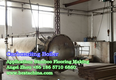 Bamboo Flooring Machine, Carbonizing Boiler