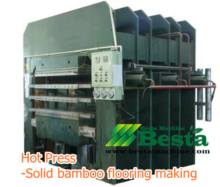 Bamboo Flooring Making Machine, Solid Bamboo Flooring Machine