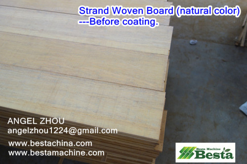 Strand Woven Bamboo Flooring Project, Bamboo Machines
