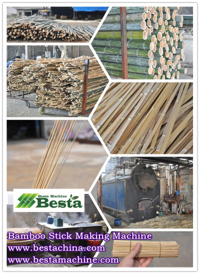 Bamboo Stick Making Machines