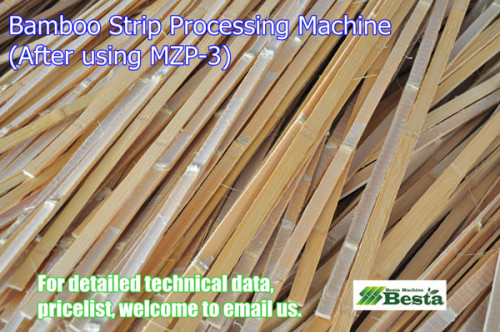 Bamboo Strip Processing Machine