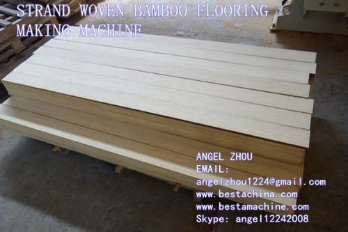 Mundo mejor tejido filamento de bambú piso de la máquina