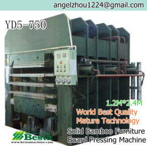 Solid Bamboo Furniture Board Pressing Machine