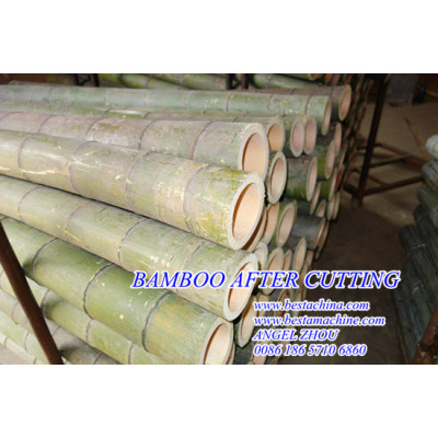 bamboo sawing machine, bamboo stick machineries