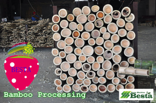 RAW BAMBOO SAWER, BAMBOO SAWING MACHINE