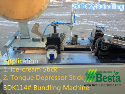 Ice-cream Stick Bundlling Machine BDK114#