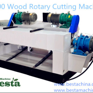 Wood Rotary Cutting Machie (Servo CNC)