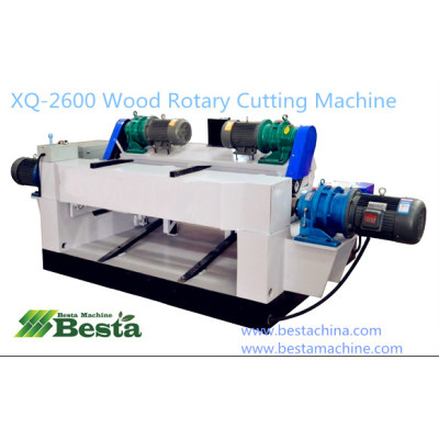 Wood Rotary Cutting Machie (Servo CNC)