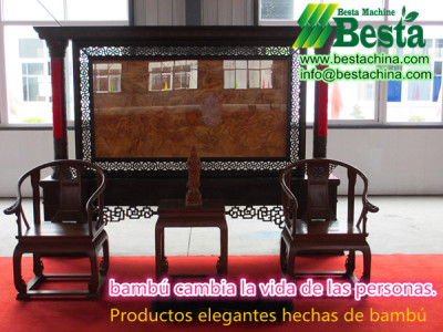 máquinas para la fabricación de muebles de bambú