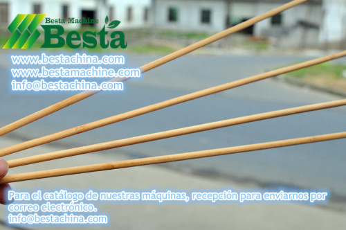 cómo hacer el palillo de bambú
