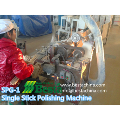 Single Stick Polishing Machine