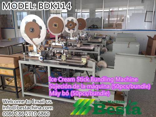 Ice-cream Stick Bundlling Machine BDK114