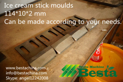 Ice cream stick moulds