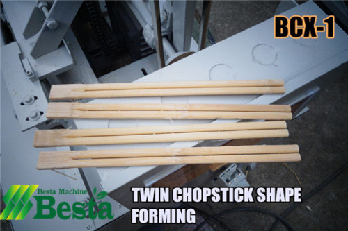 Twin Chopstick Machine, Twin Bamboo Chopstick Machine