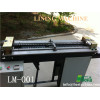 Ice cream stick lining machine