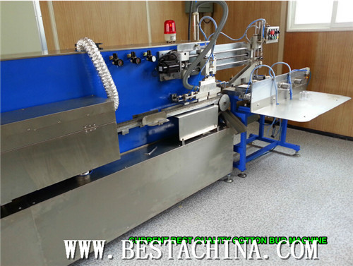 Fully automatic cotton bud machine, swab machine